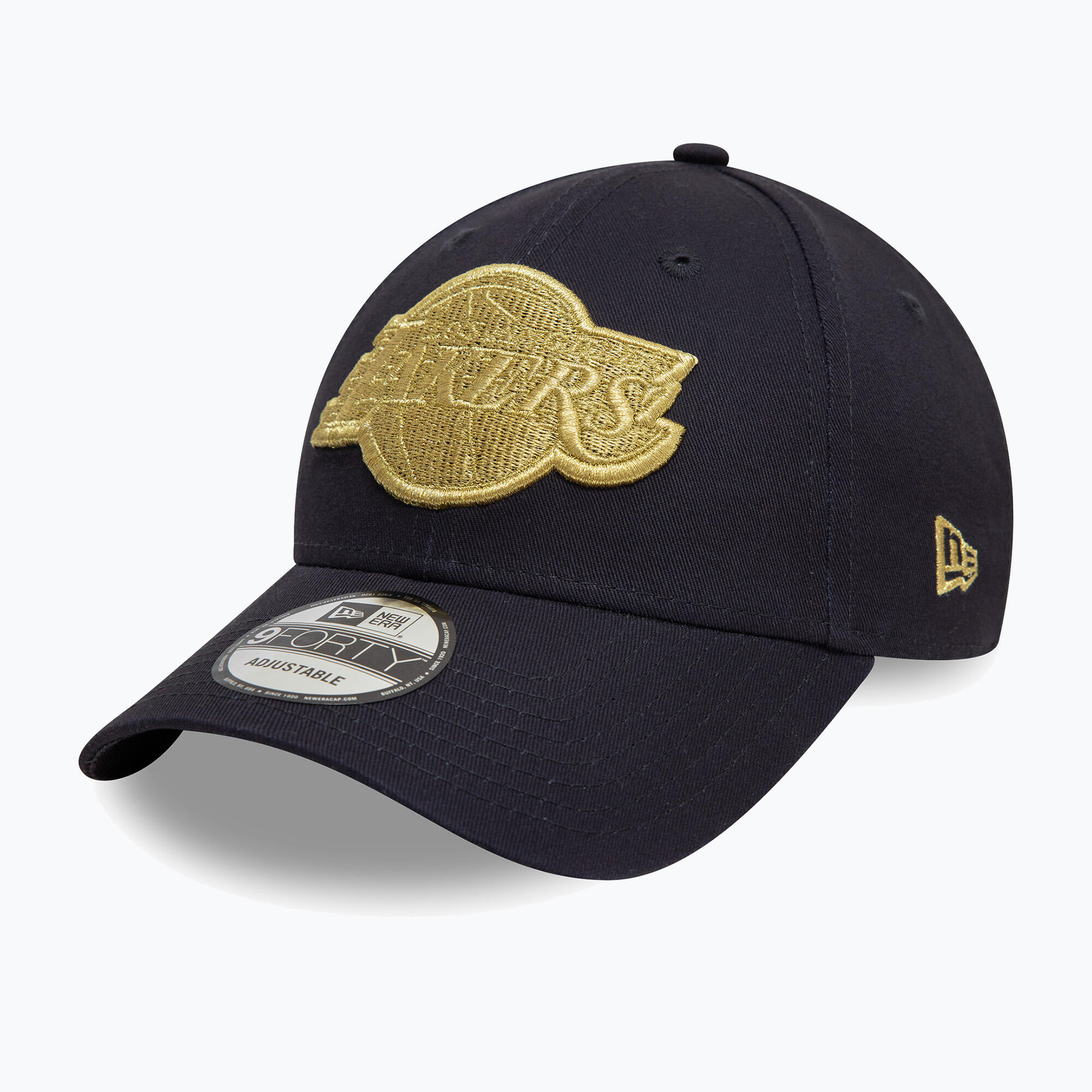Gorra con visera New Era Metallic 9Forty Los Angeles Lakers 3/5
