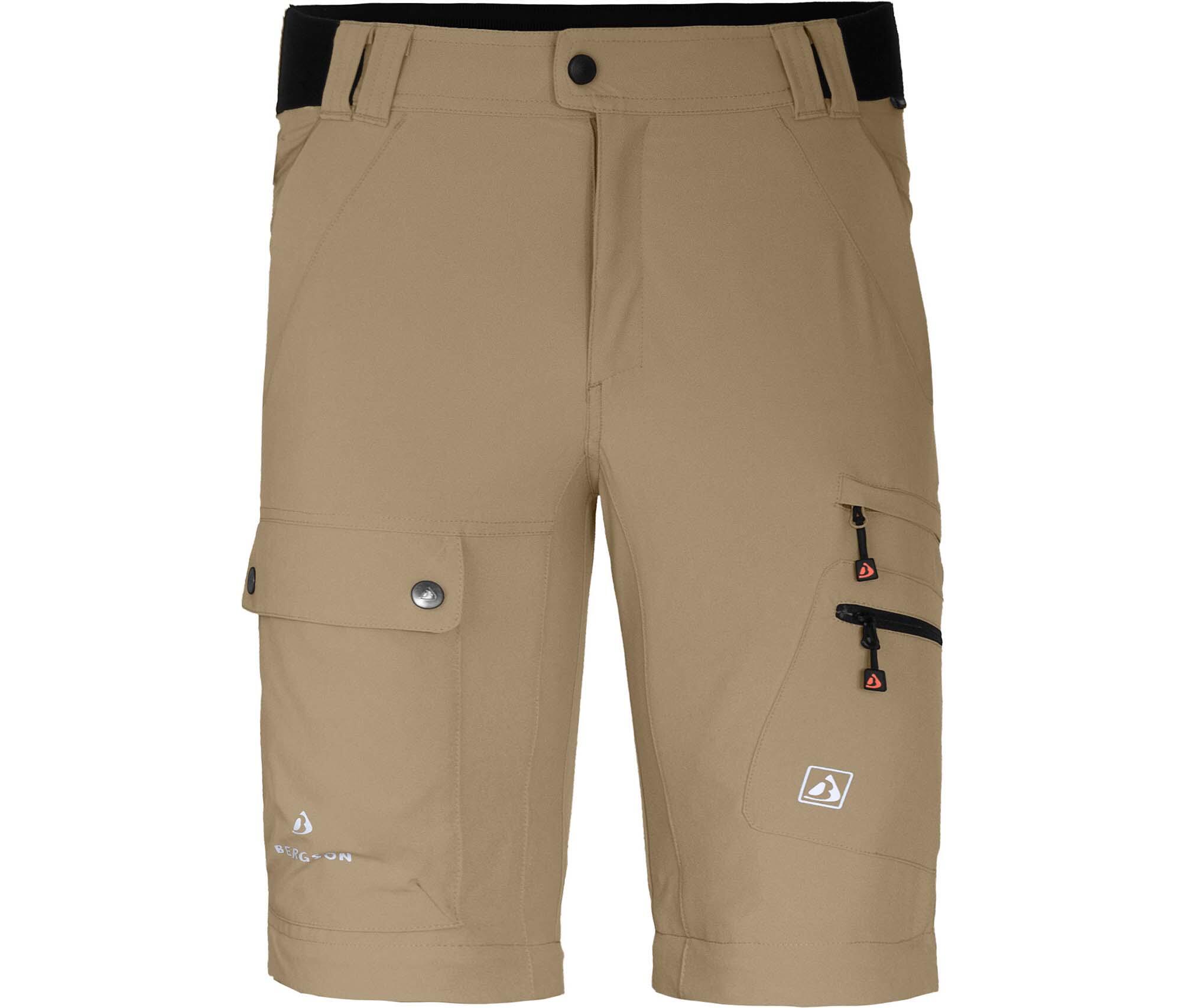 Herren Wanderhose recycelt, elastisch, 7 Taschen Beige 3/7