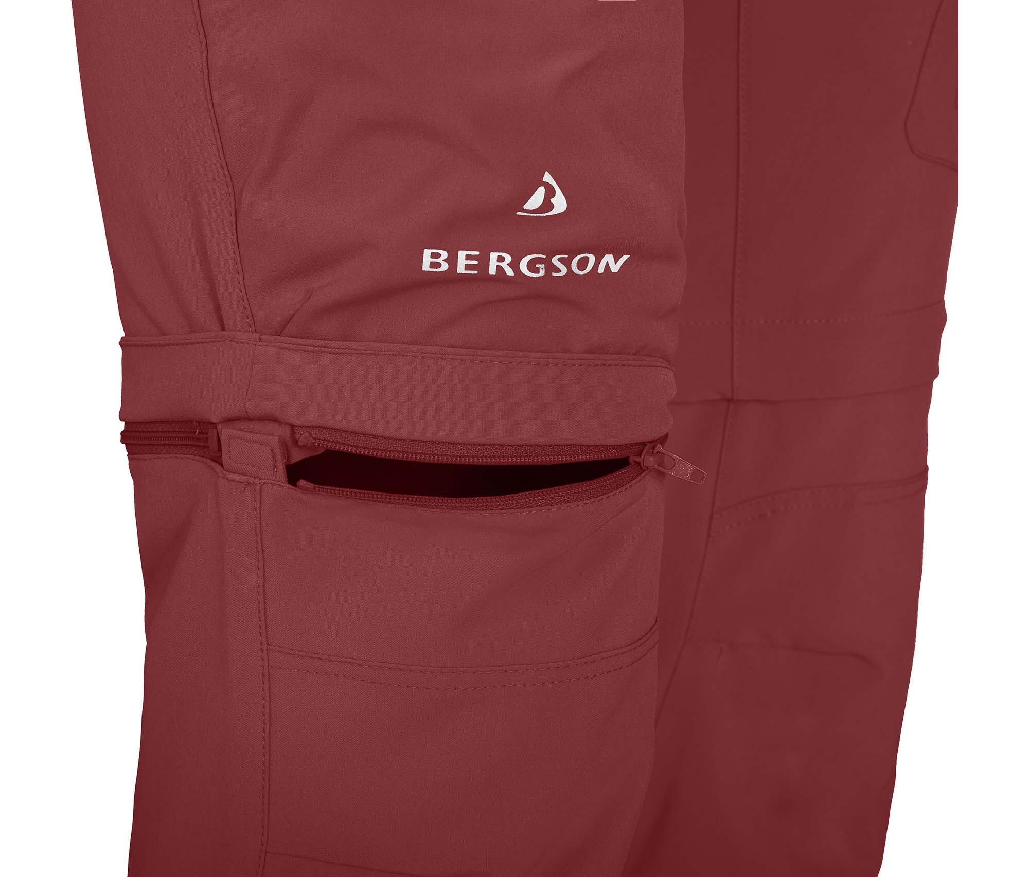 Herren Wanderhose recycelt, elastisch, 7 Taschen Braun 5/7