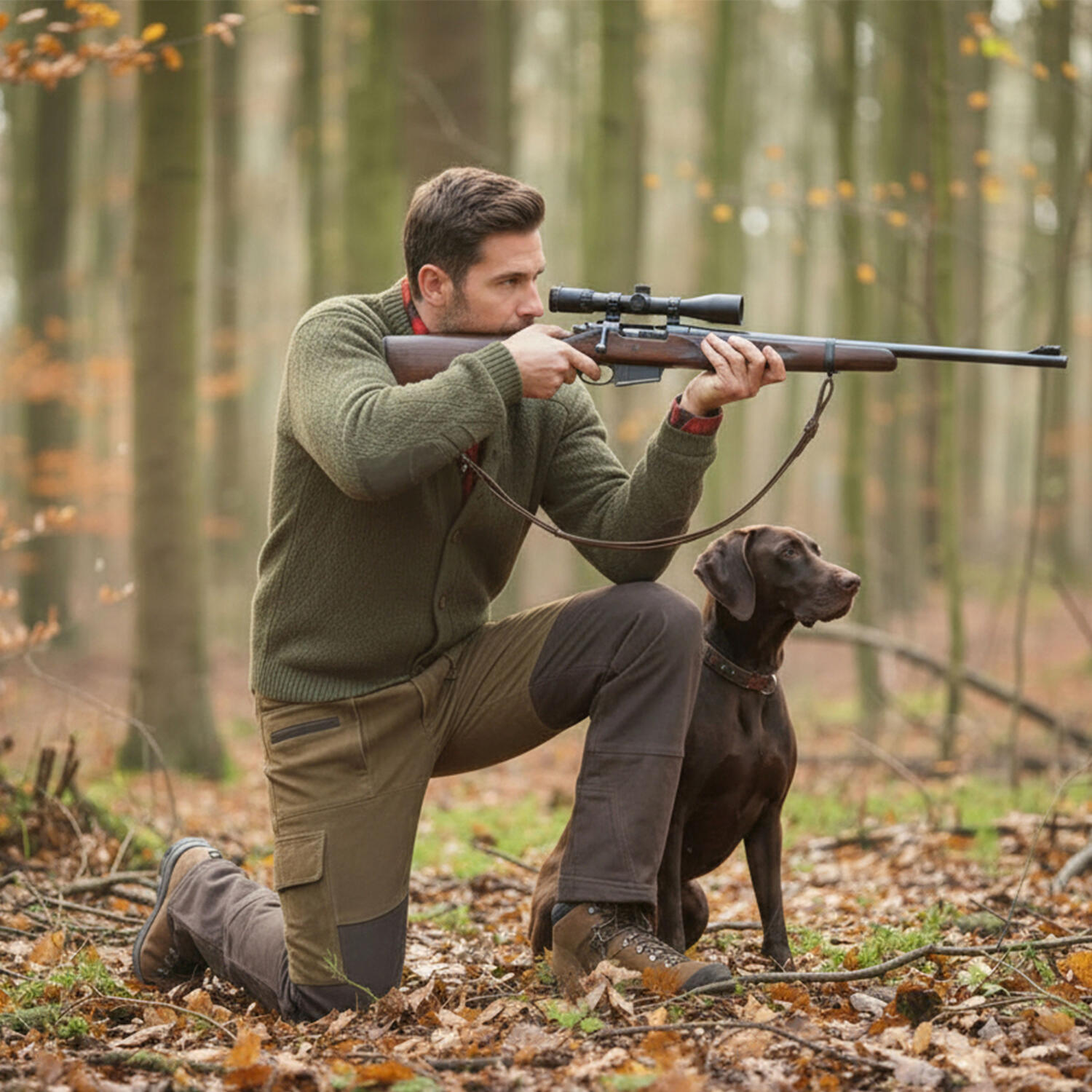 il Lago Prestige Lederhose Arne Herren (Braun/Schwarz) Größe 56 2/5