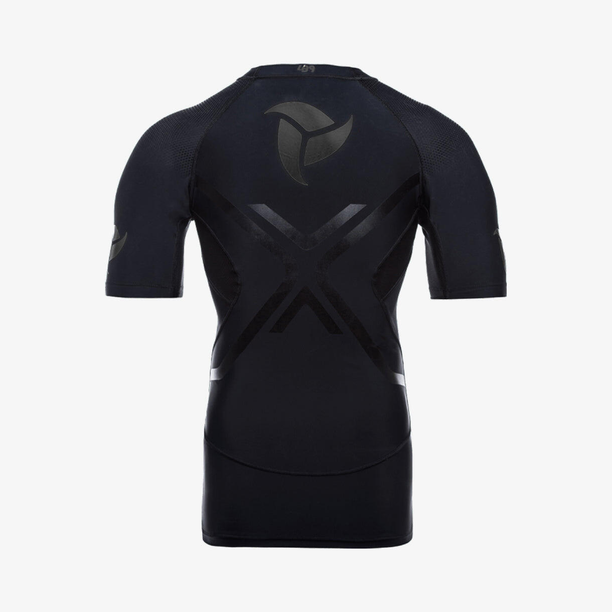 Rashguard adulte sports nautiques manches courtes protection UV 2/3