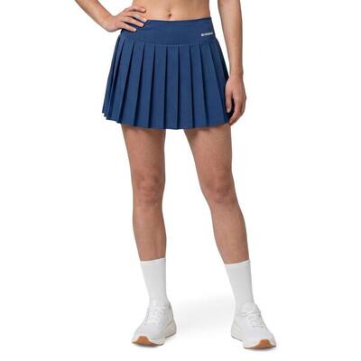 Dames tennis rokje flow femme-w navy blauw