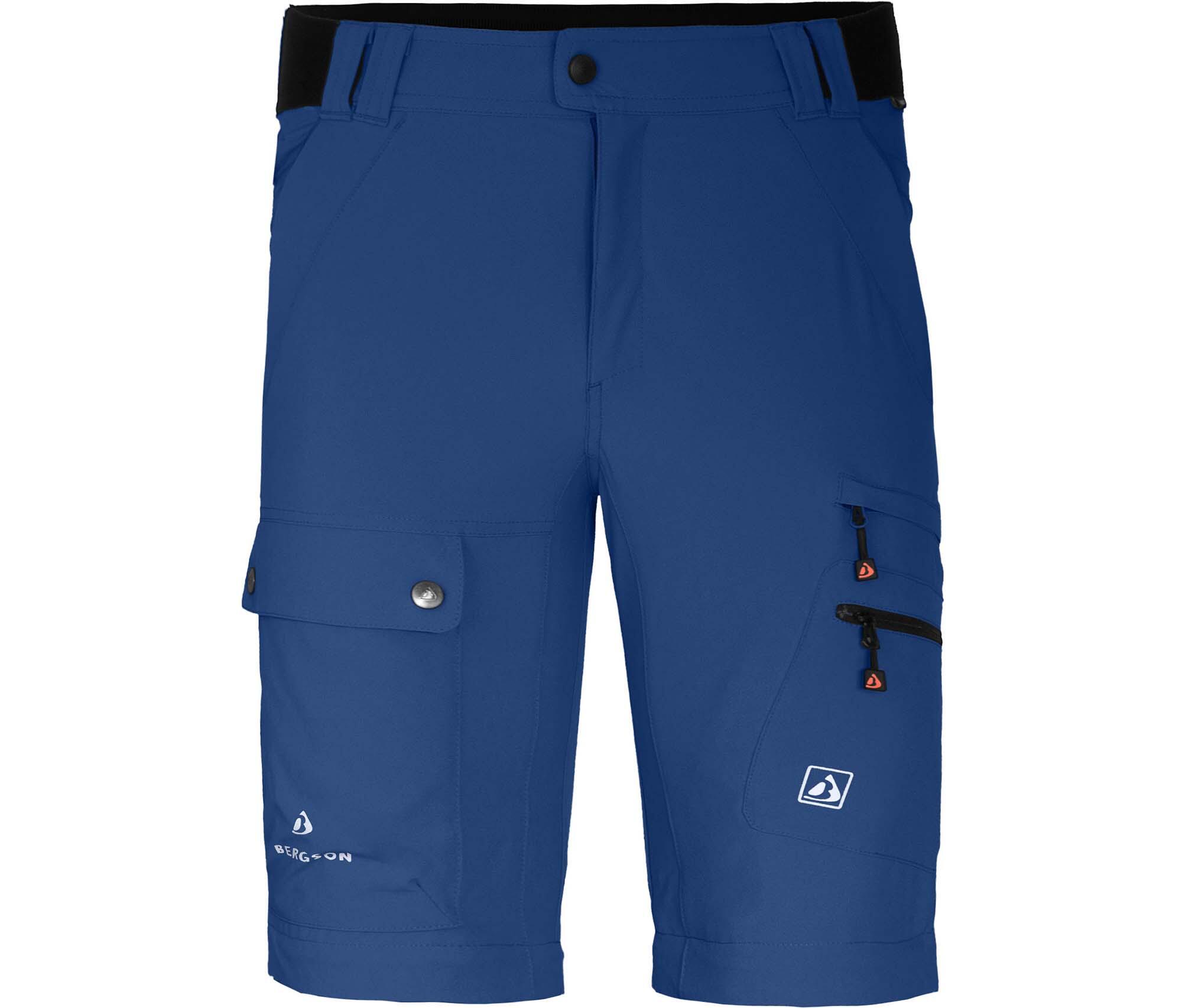 Herren Wanderhose recycelt, elastisch, 7 Taschen Blau 3/7