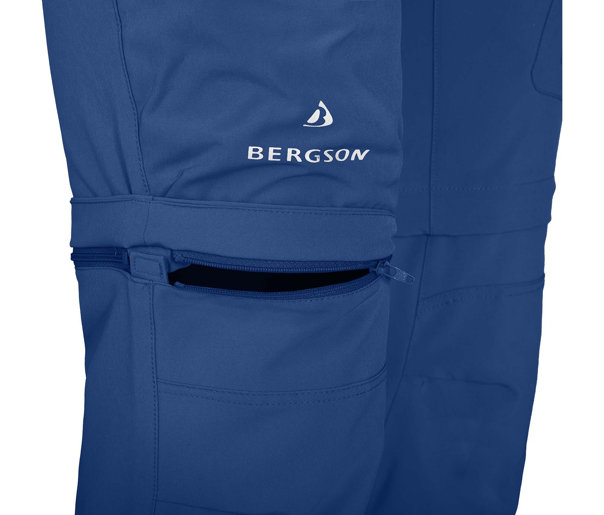 Herren Wanderhose recycelt, elastisch, 7 Taschen Blau 5/7