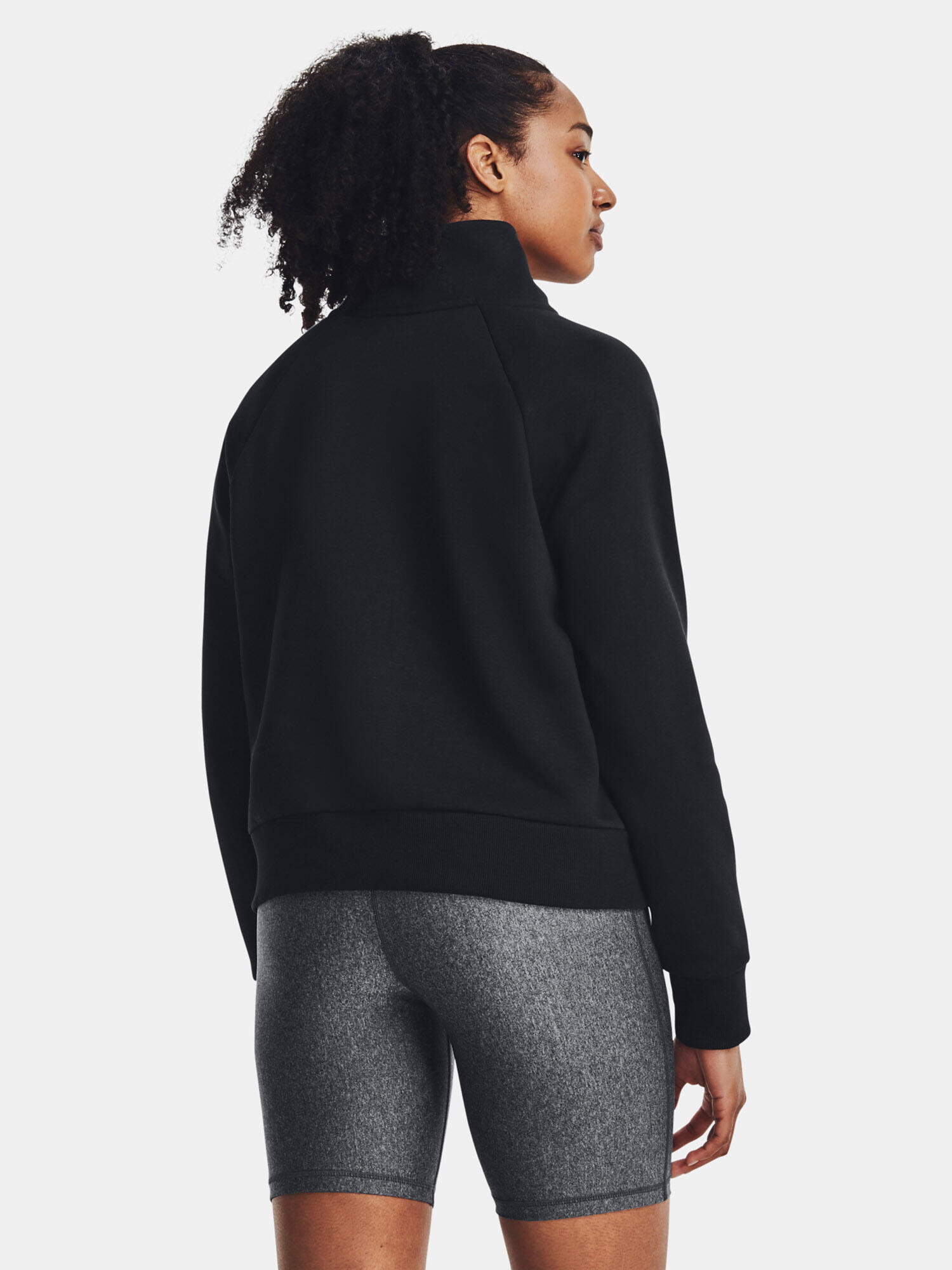 Bluza Damska Polarowa Under Armour Z Zamkiem Do Połowy Rival Fleece 2/6