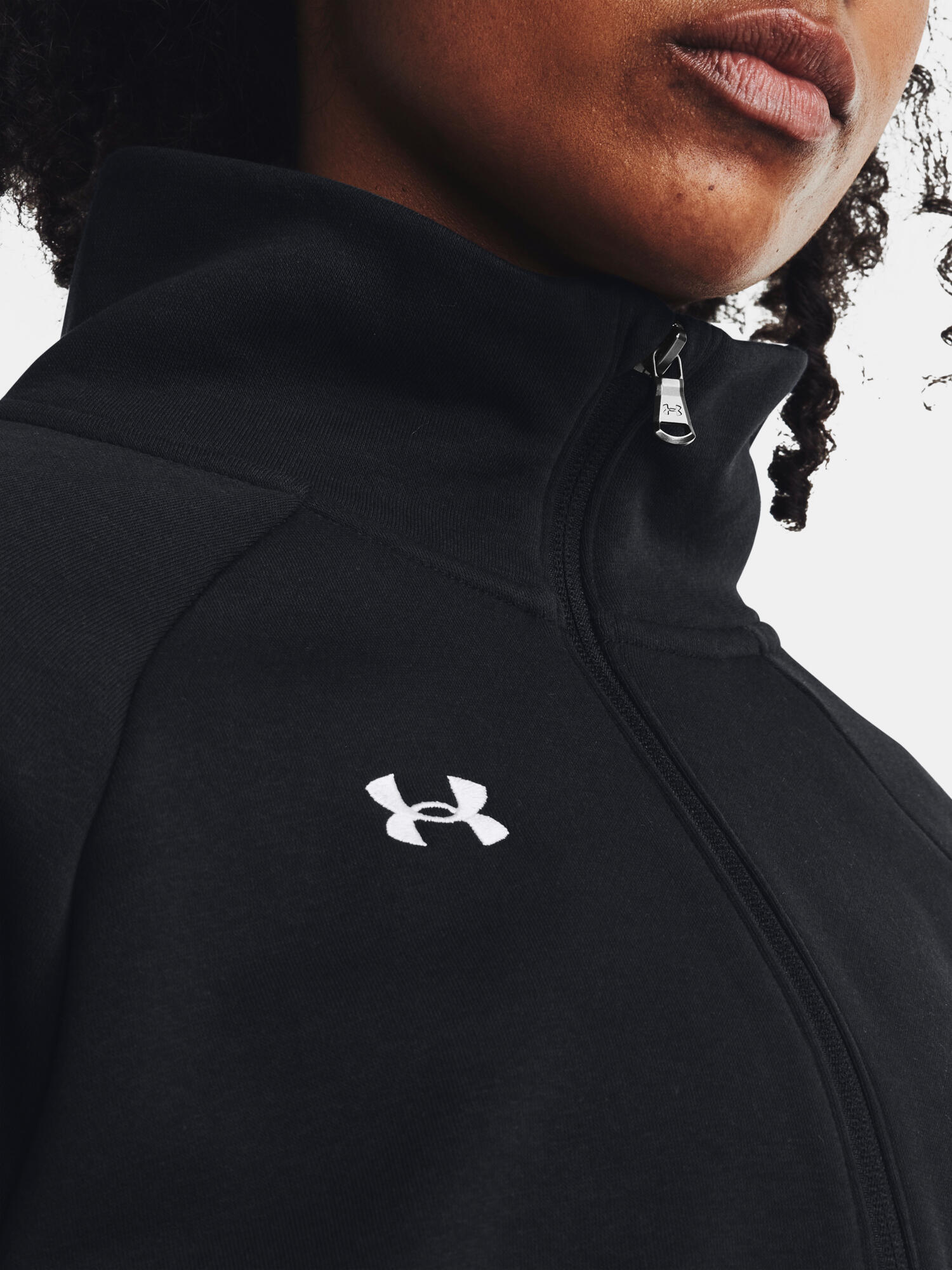 Bluza Damska Polarowa Under Armour Z Zamkiem Do Połowy Rival Fleece 5/6