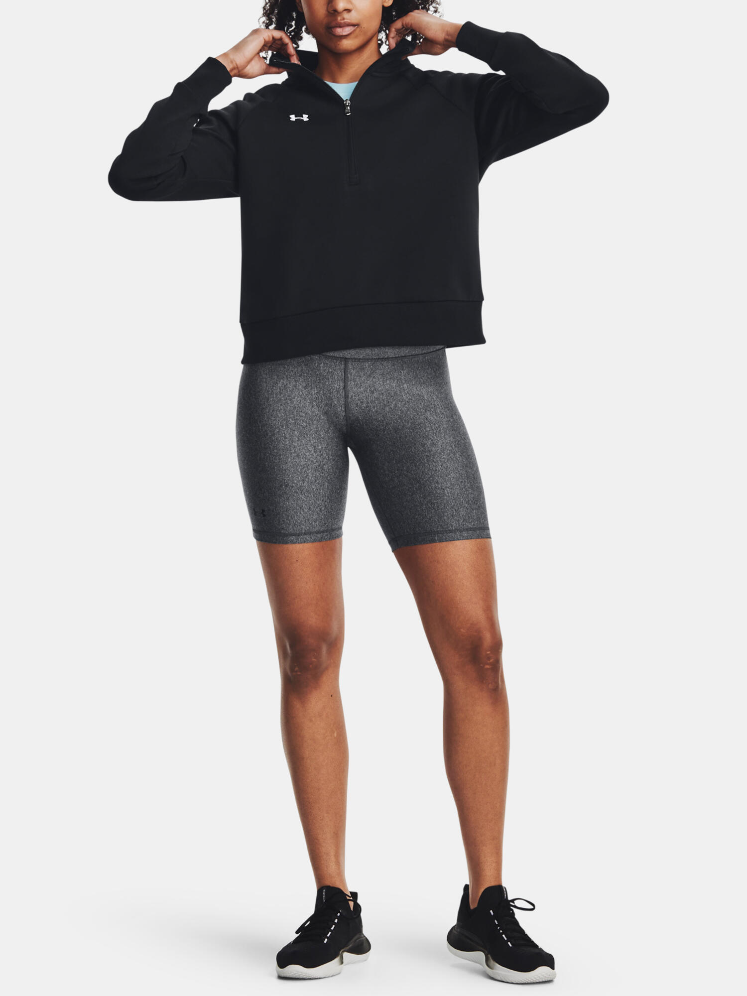 Bluza Damska Polarowa Under Armour Z Zamkiem Do Połowy Rival Fleece 6/6