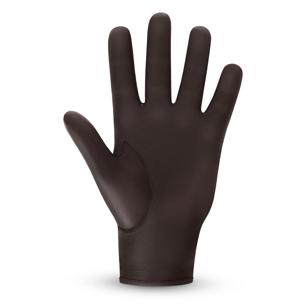 Herren und Damen Golf -handschuh Fescue Dark Brown Left Braun 2/7