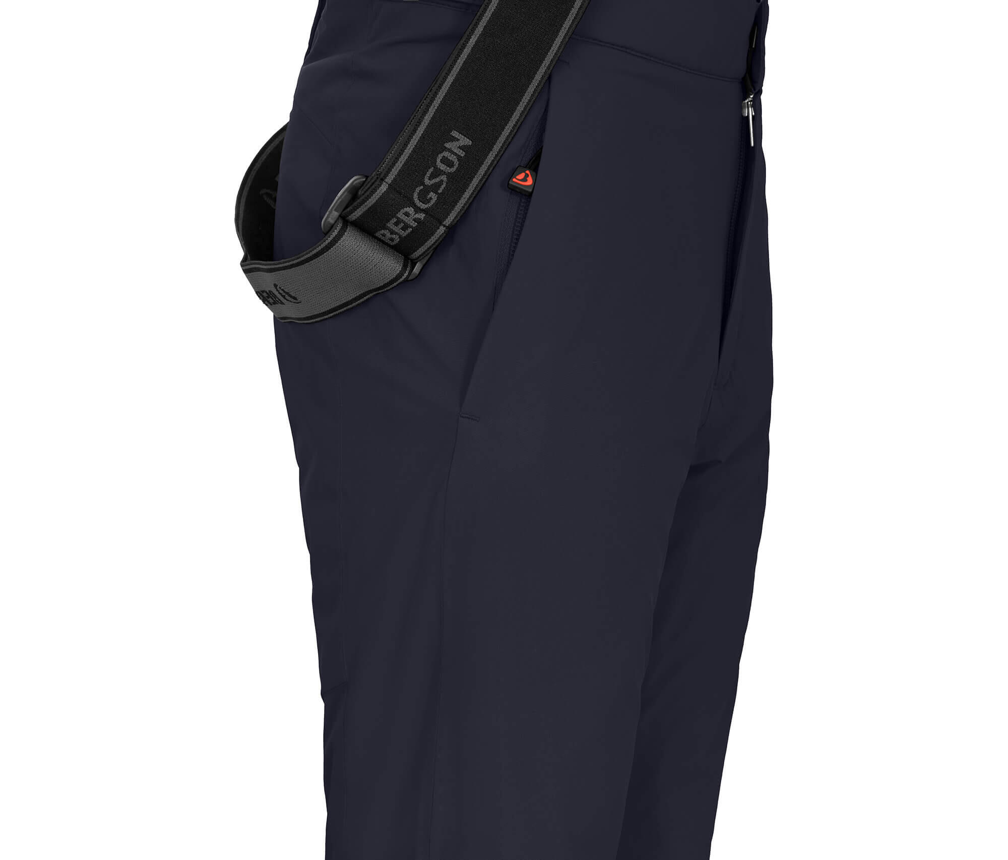 Kinder Skihose wattiert, 20000 mm Wassersäule Blau 3/5