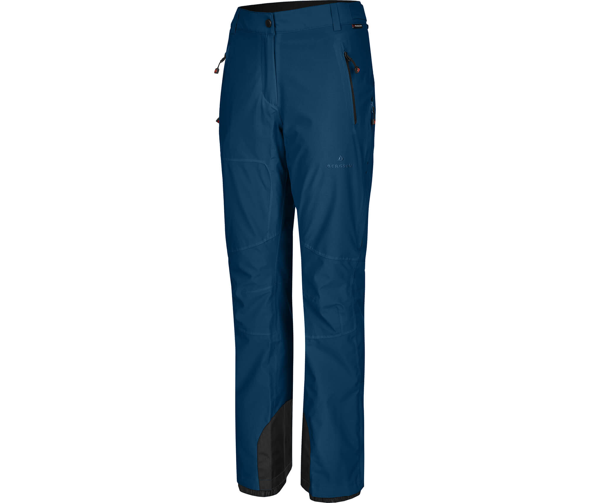 Damen Skihose unwattiert, 20000 mm Wassersäule Blau 3/3
