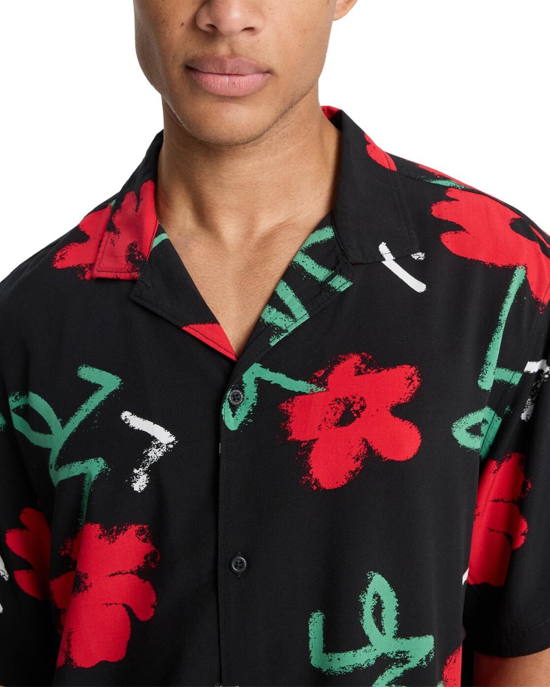 Chemise manches courtes SAFE PARADISE Noir Homme 4/4