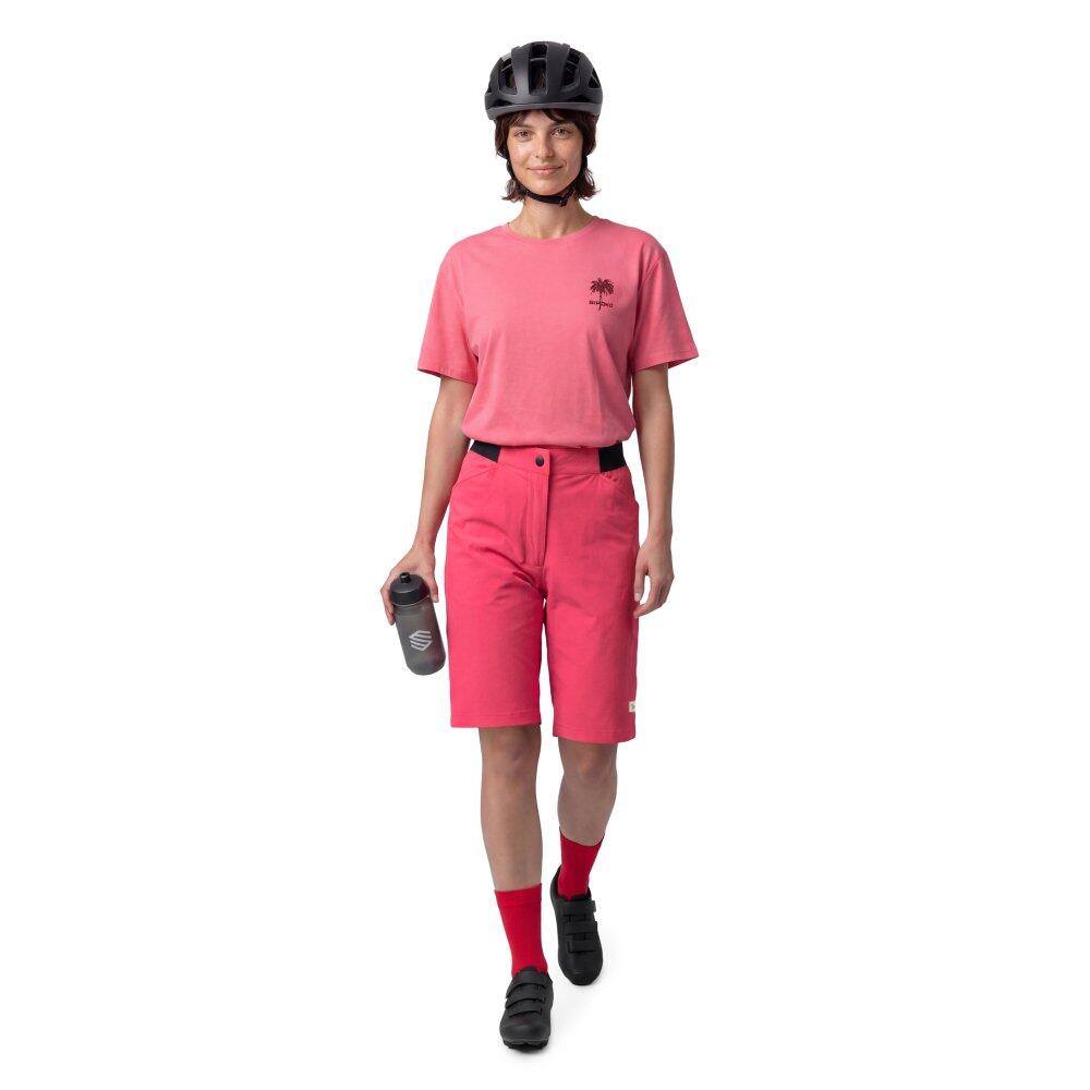 Camiseta de gravel manga corta algodón mujer Chaser-W Red Rojo 3/7