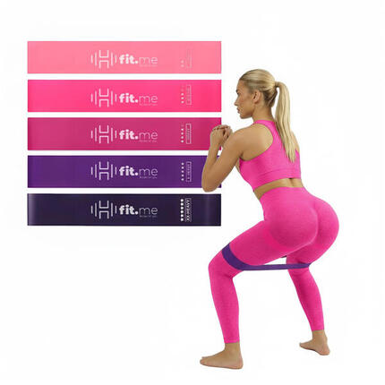 Zestaw 5 Taśm Mini Band Fit.me