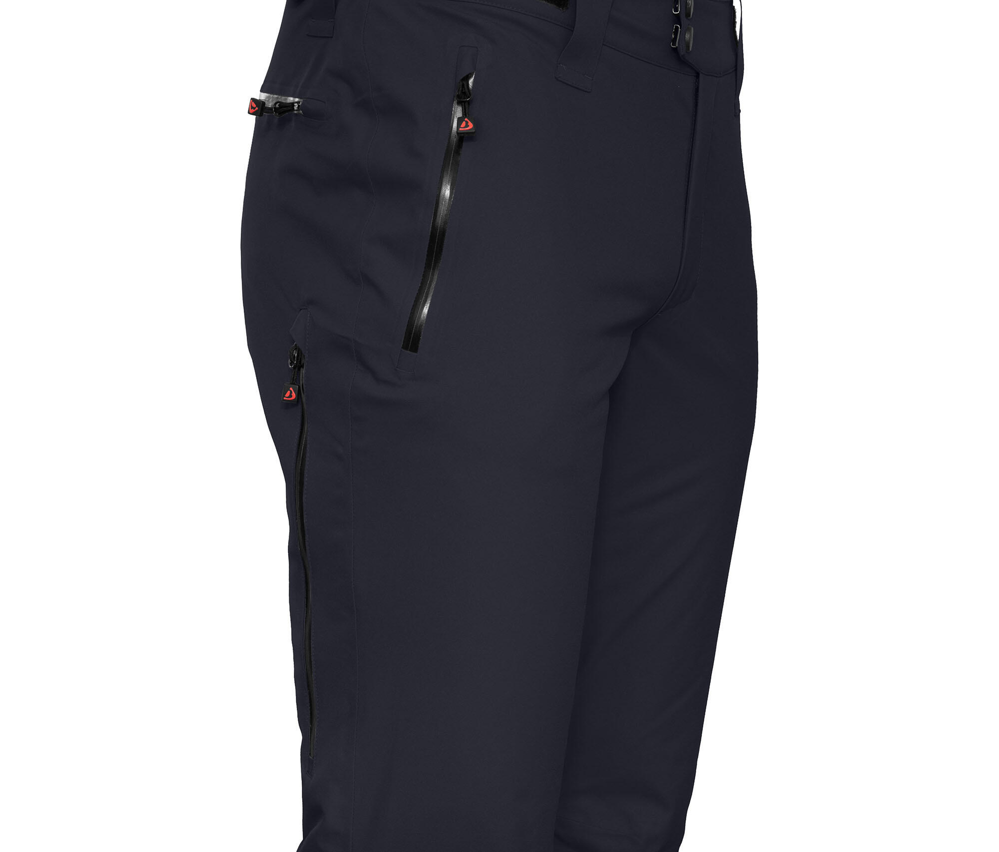 Herren Skihose wattiert, recycelt, 20000 mm Wassersäule Blau 3/4