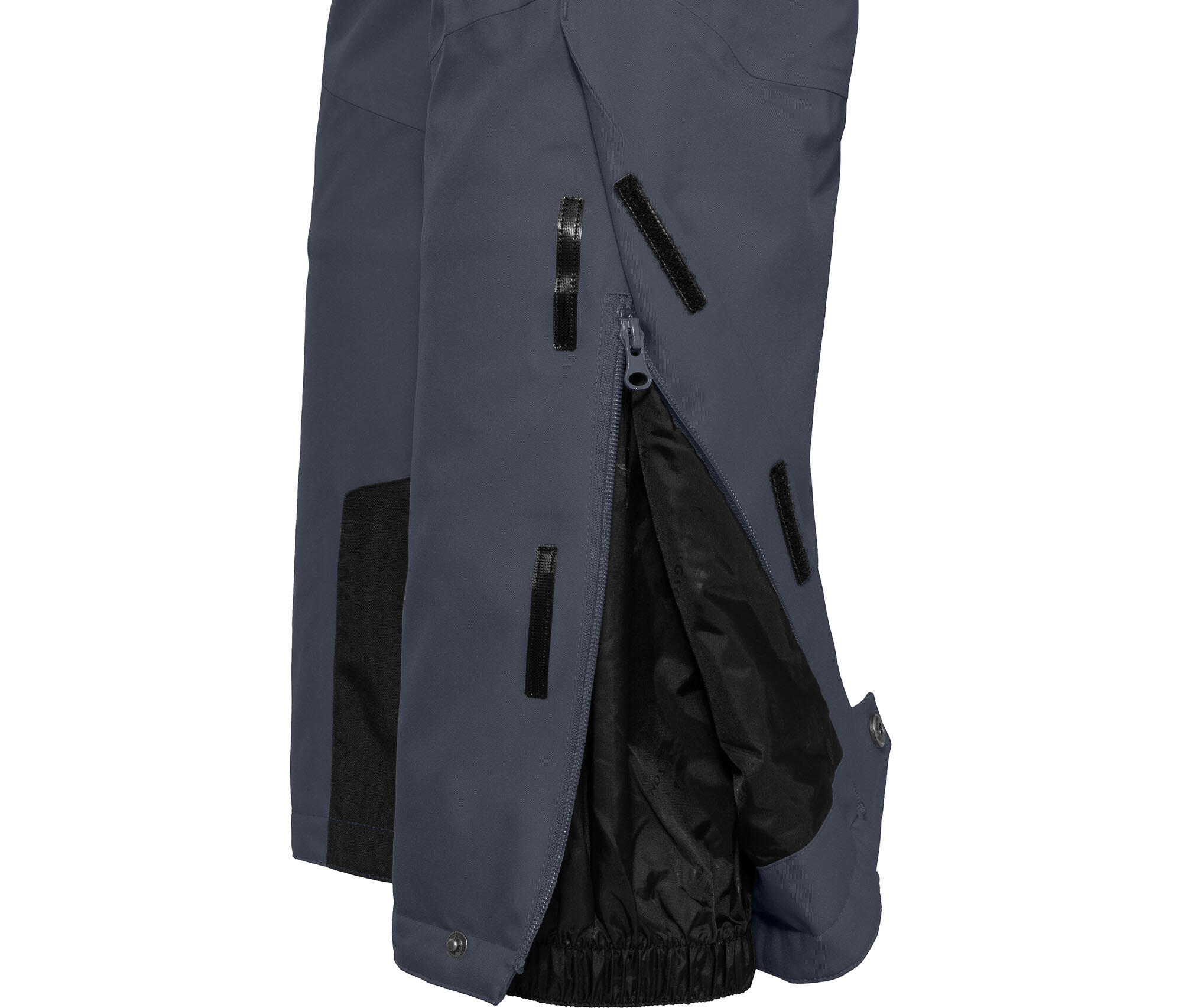 Herren Skihose wattiert, recycelt, 20000 mm Wassersäule Grau 4/4