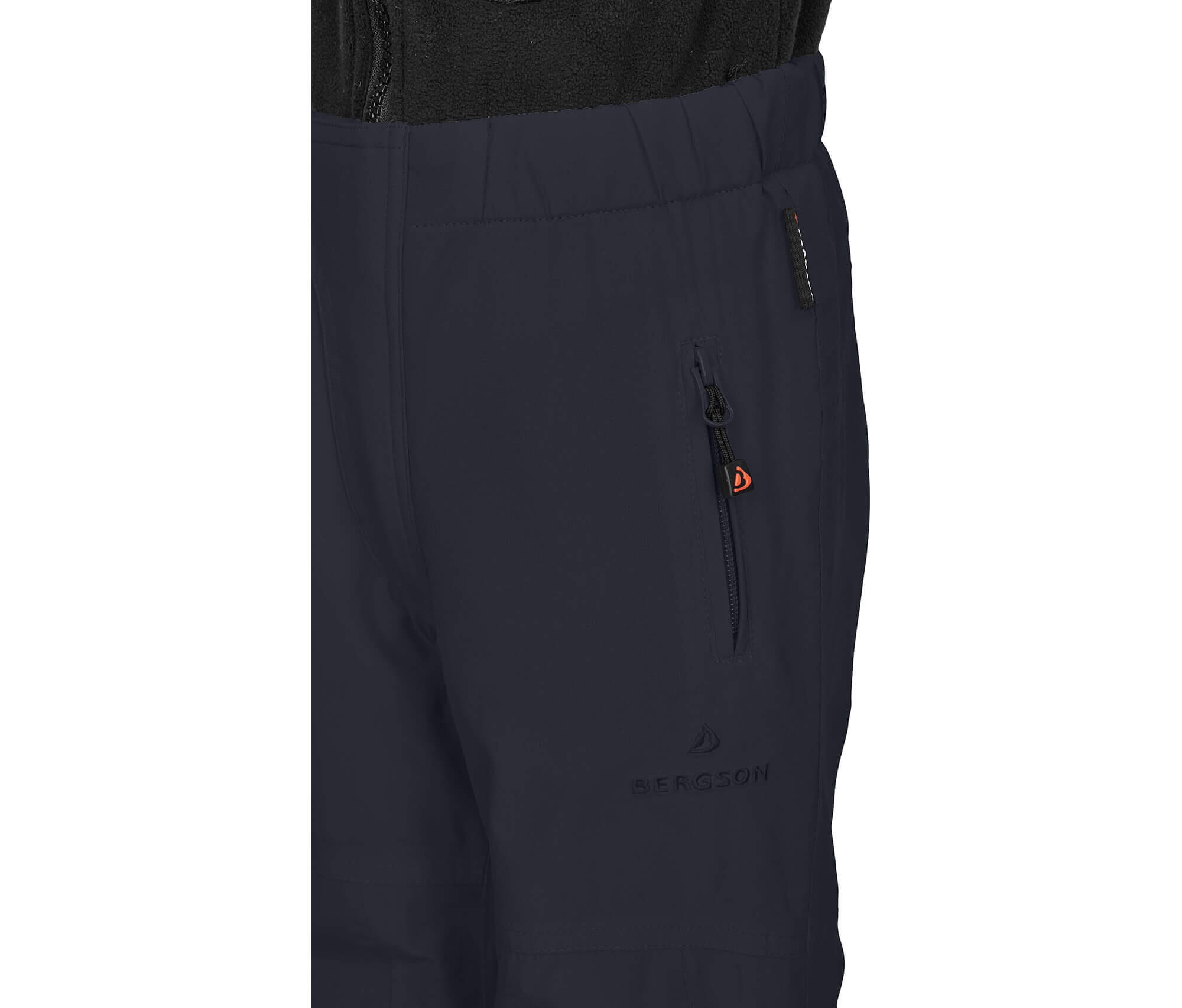 Kinder Skihose wattiert, 20000 mm Wassersäule Blau 4/5