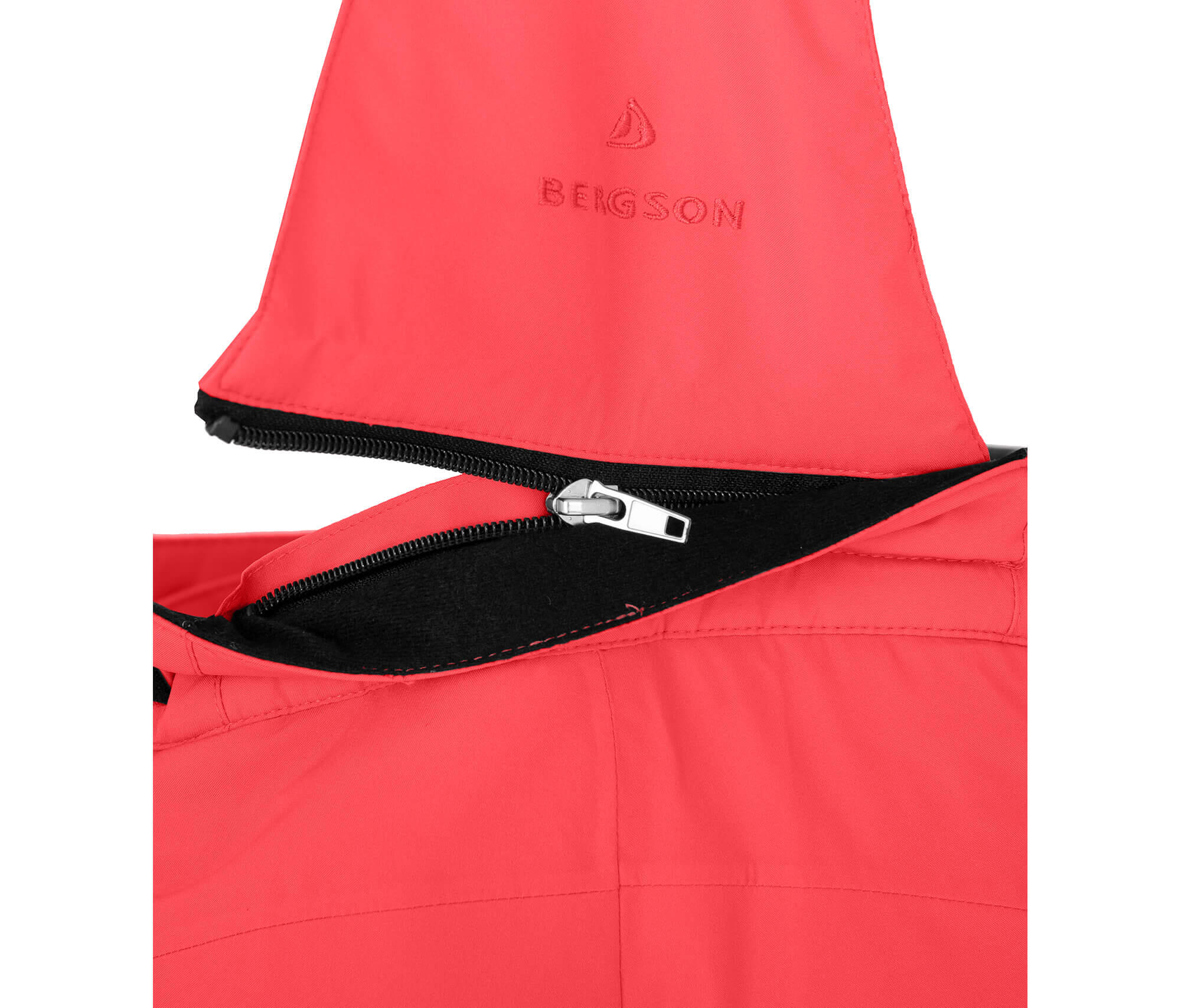 Kinder Skihose wattiert, 20000 mm Wassersäule Rot 4/6