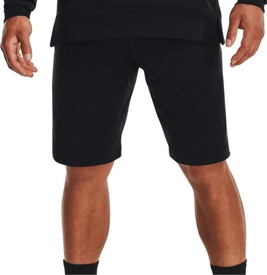 Męskie Spodenki Treningowe Under Armour Terry Short CzaRNe