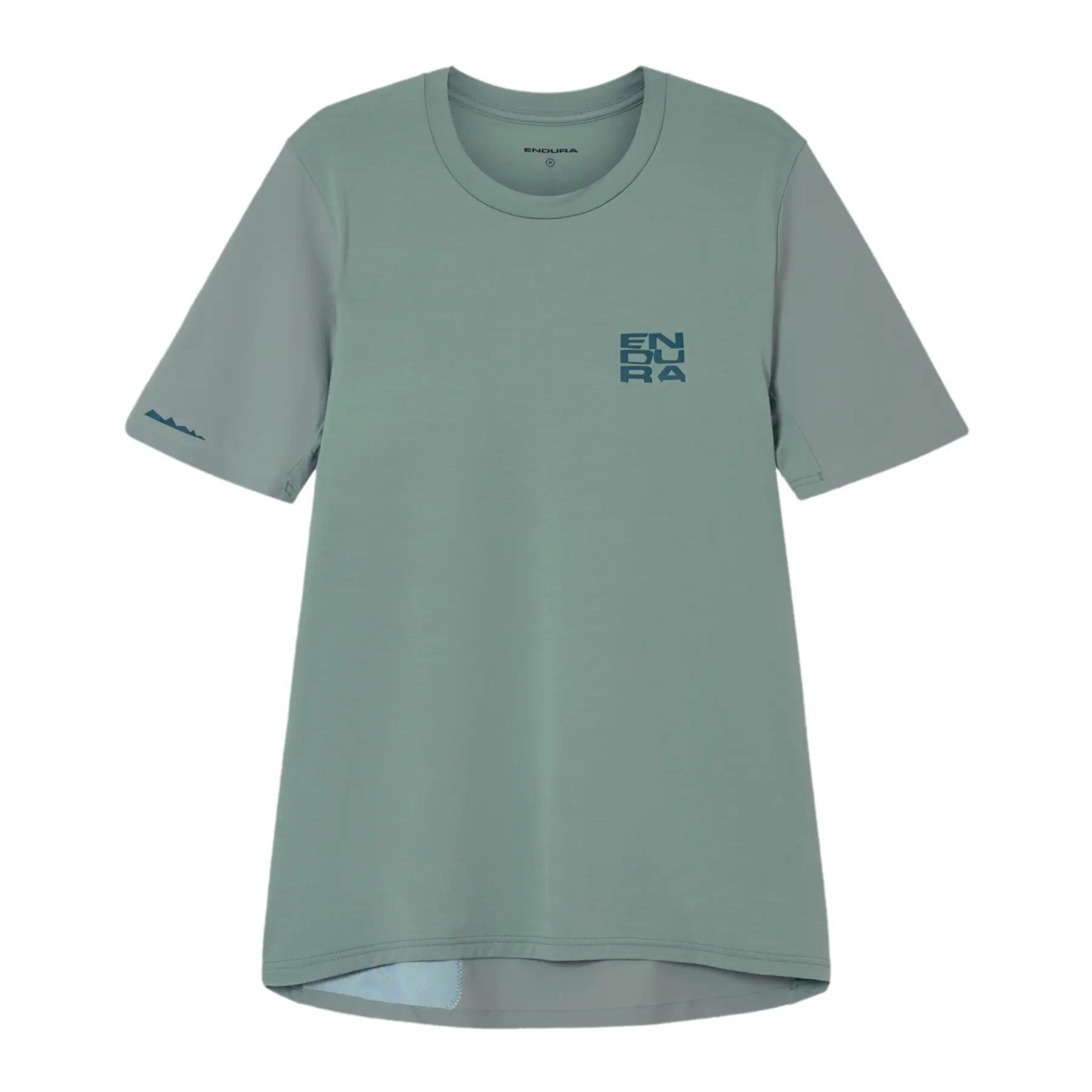 Endura Alltrack Ride tricou tehnic mânecă scurtă GREEN L