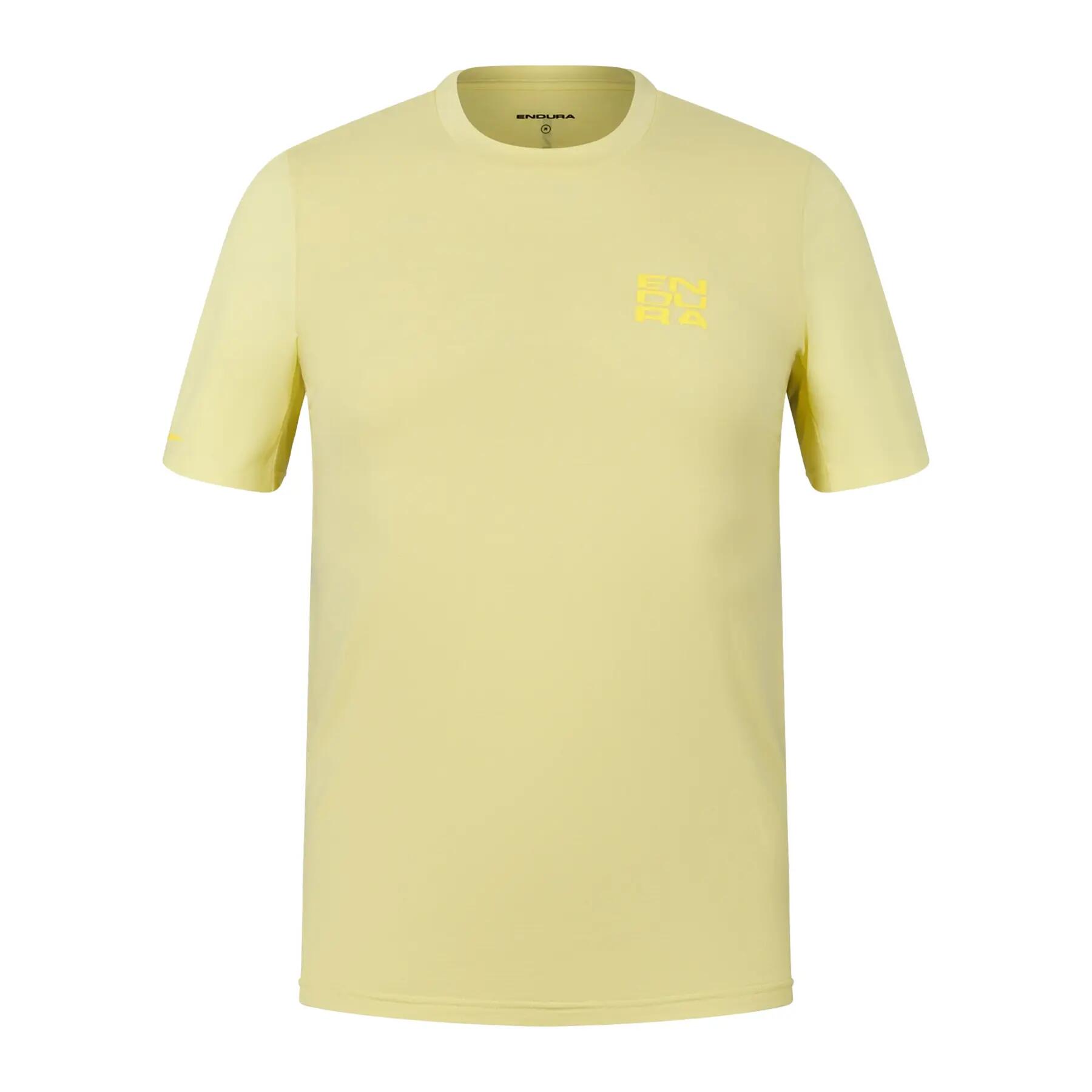 Endura Alltrack Ride S/s Tech Tee YELLOW 2XL