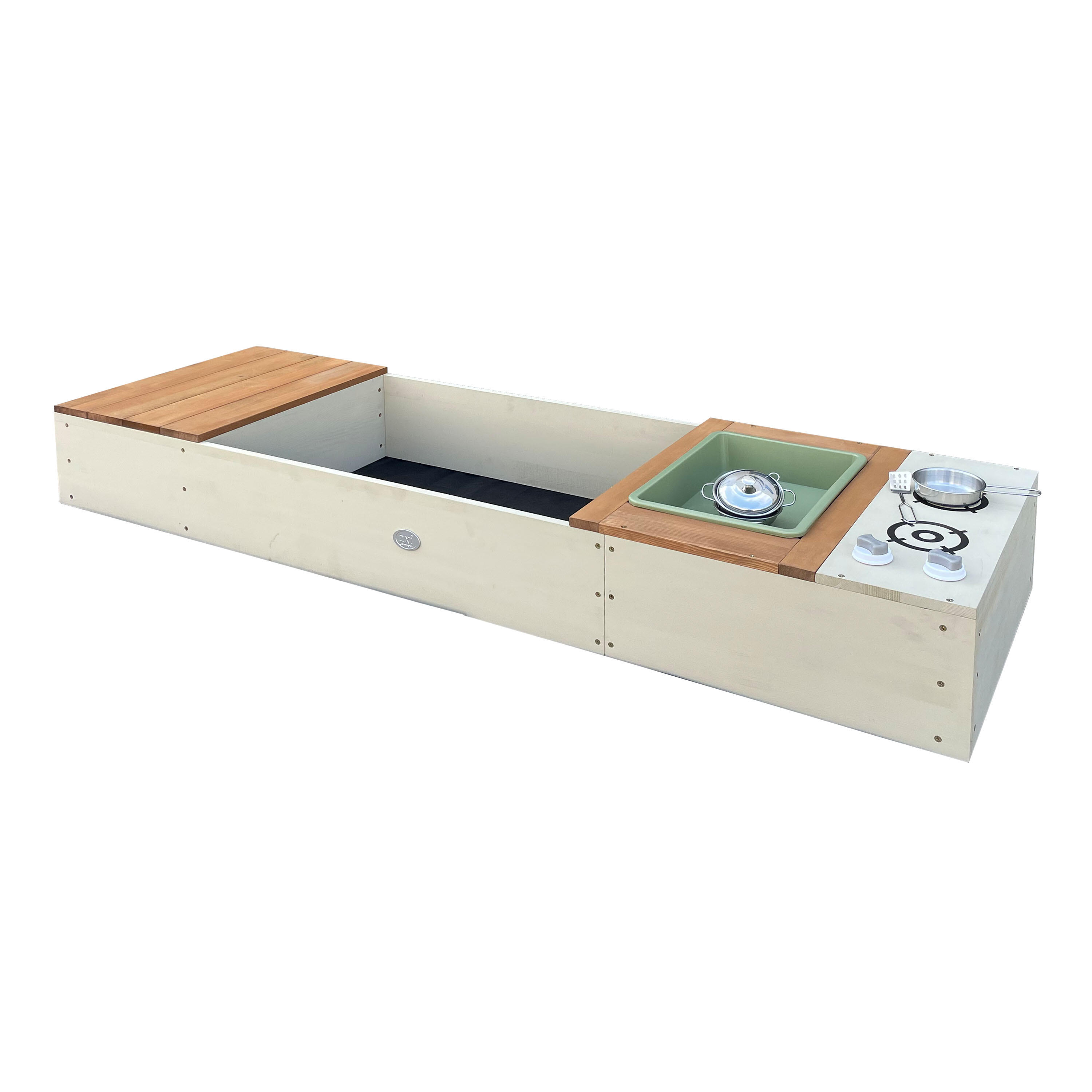 Zandbak van Hout – AXI Pippa – Beige – 160 x 50 x 20 cm 6/7