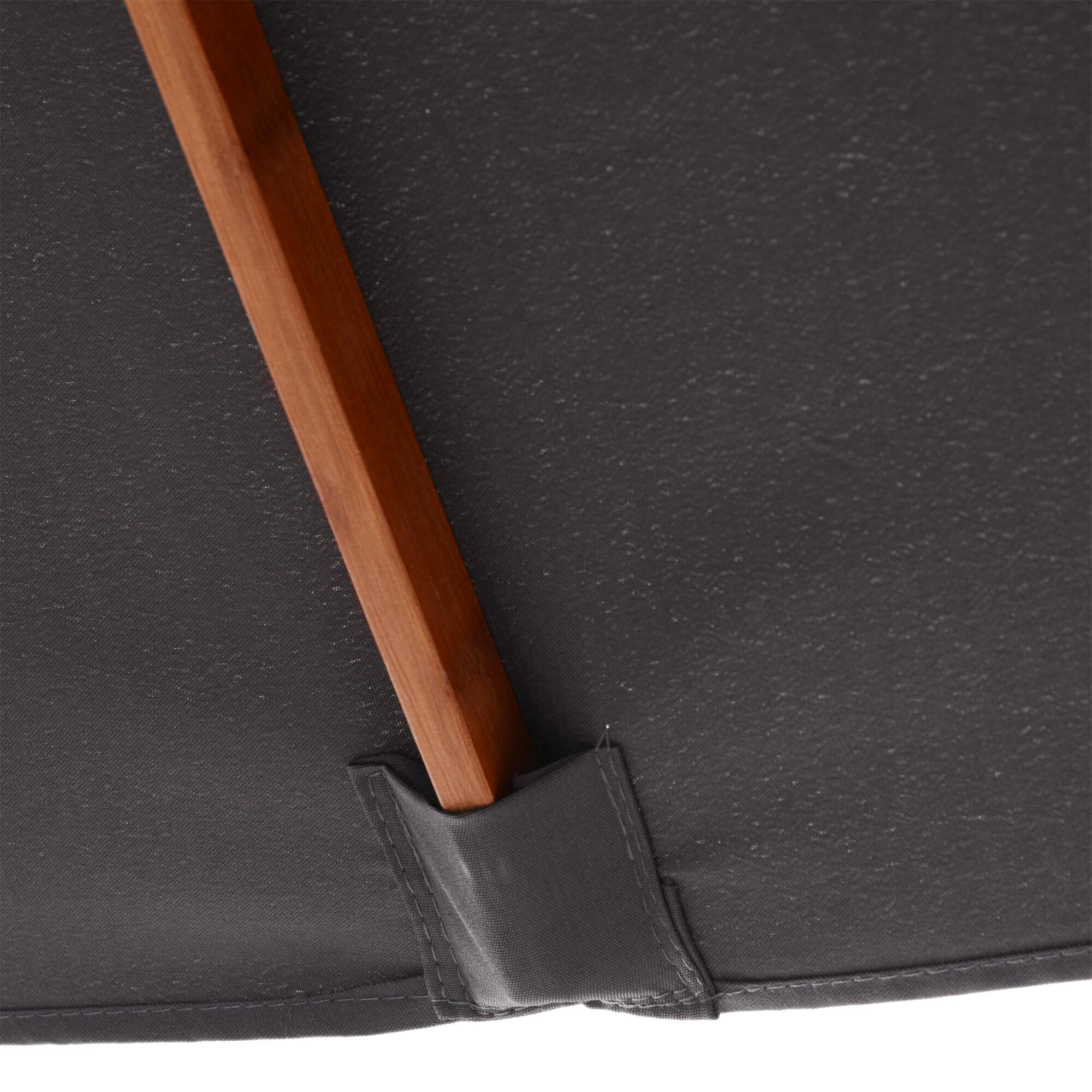 Sombrilla de Jardín Outsunny 200x150x235 cm Gris Oscuro 5/6