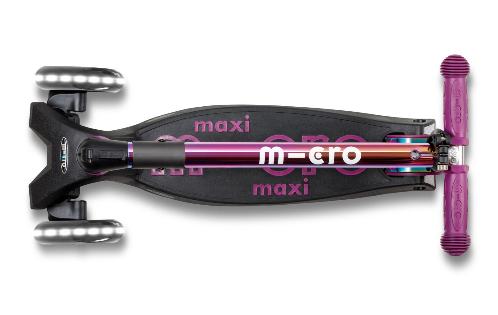 Micro Maxi Deluxe składana LED Neochrome w fioletowym odcieniu 2/4