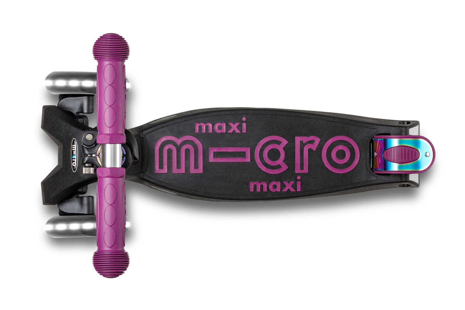 Micro Maxi Deluxe składana LED Neochrome w fioletowym odcieniu 4/4