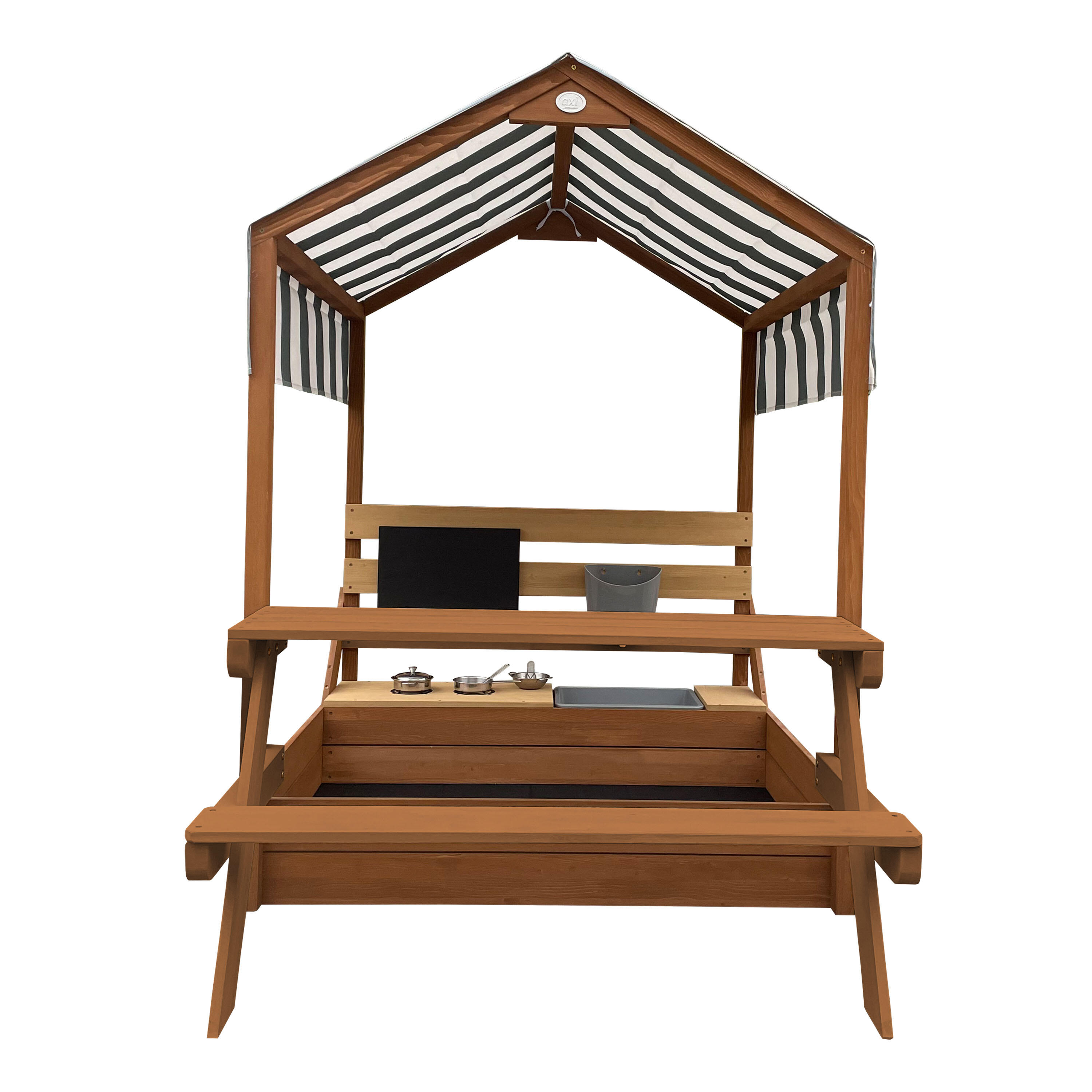 Bac à Sable et Maisonnette en Bois - AXI Bo - 159 x 105 cm 5/7