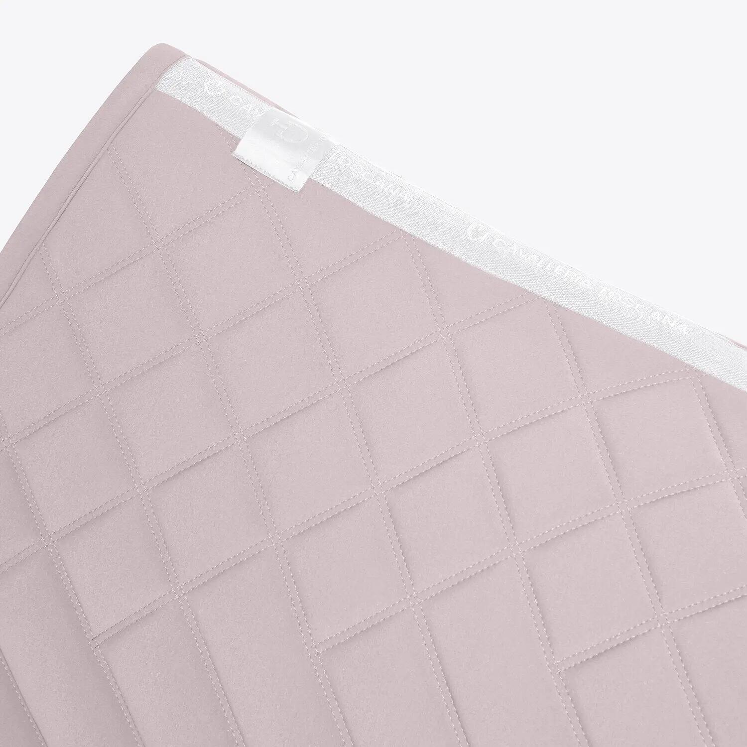 Cavalleria Toscana Diamonds And Lines Quilted Zadeldek Taupe - 3/7