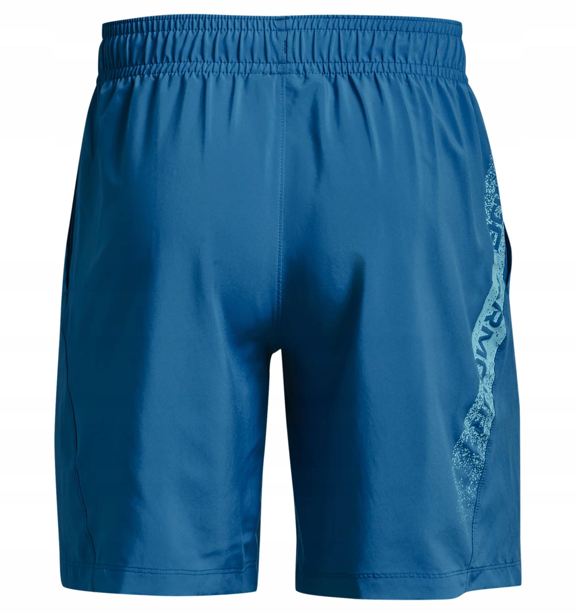 Męskie Spodenki Sportowenunder Armour 899 Woven Graphic Shorts 3/4