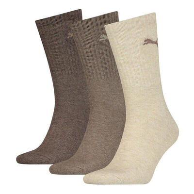 Sokken puma crew socks 3 pack, wit, uniseks