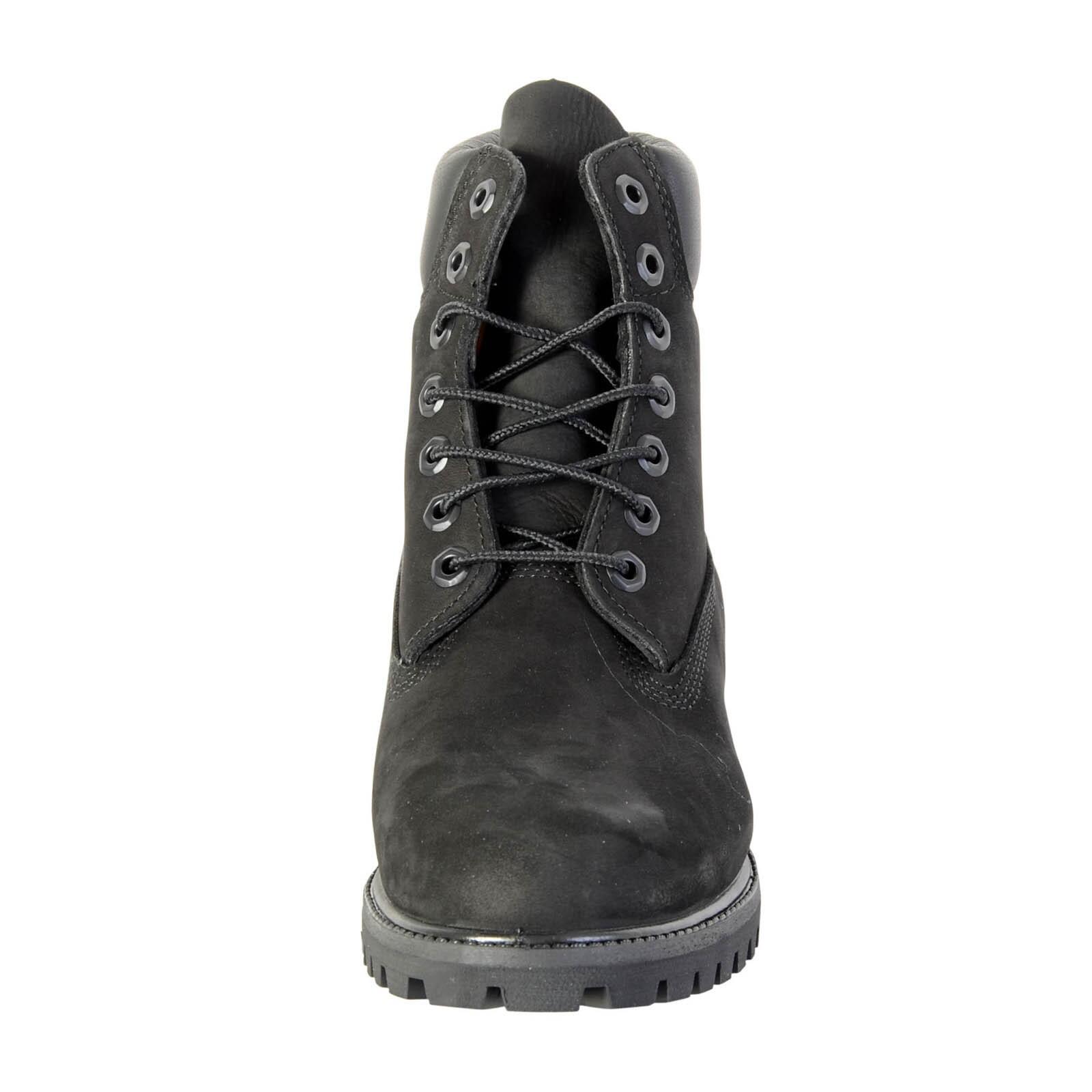 Timberland 6" Boot Black Nubuck Premium 4/4