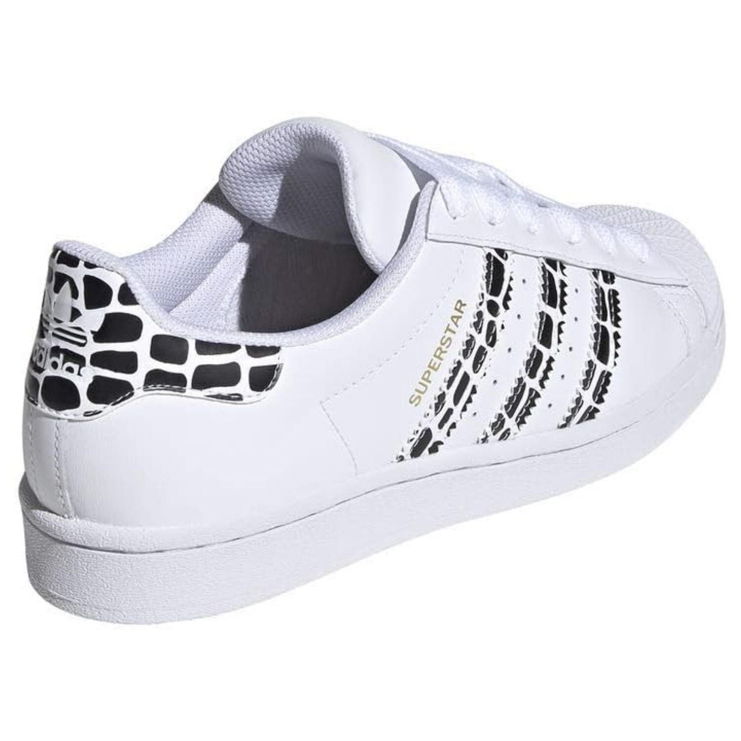 Buty damskie Adidas Superstar W białe sneakersy sportowe 4/7