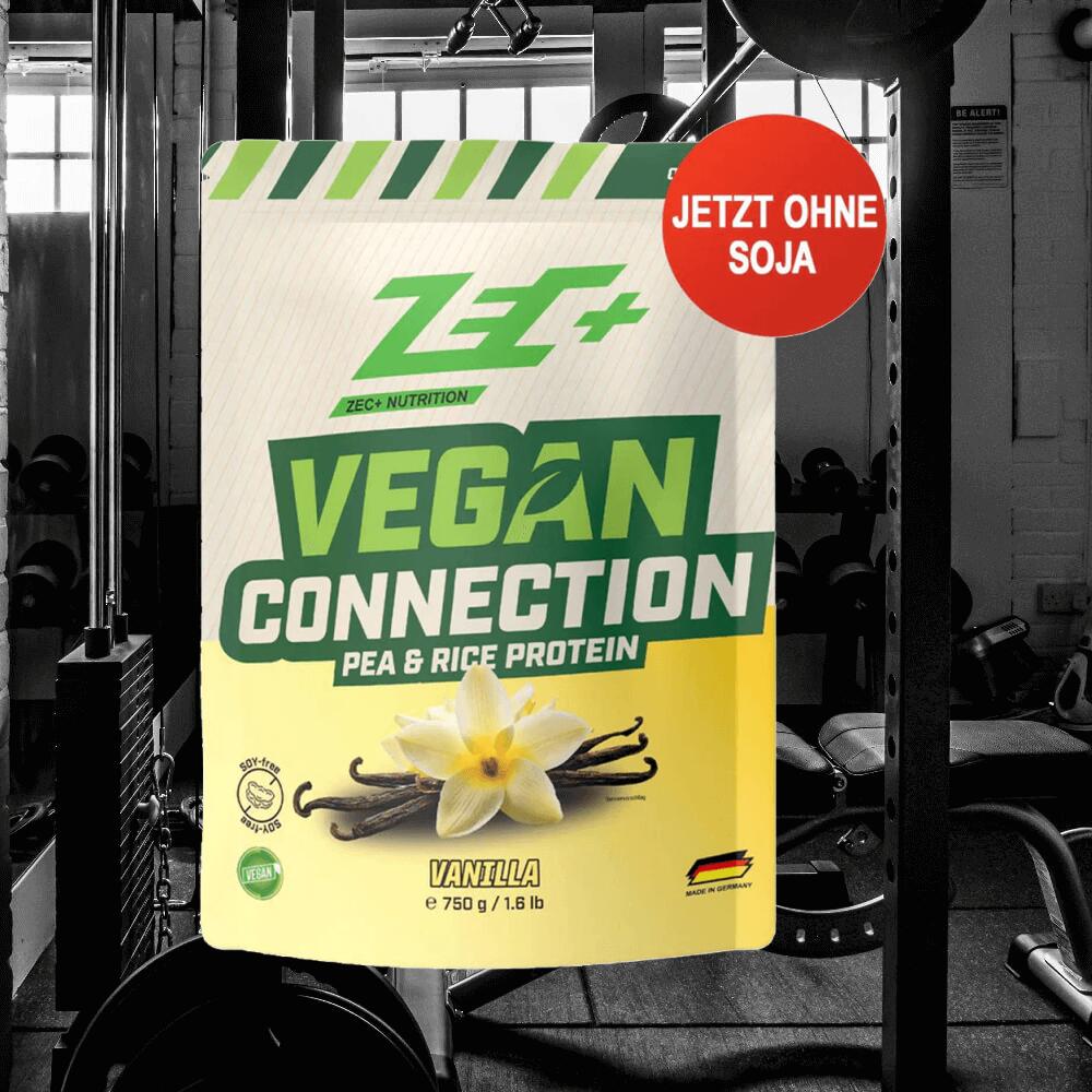 Zec+ Vegan Connection (750g) Vanilla - Protéines - Protéines végétaliennes 2/3