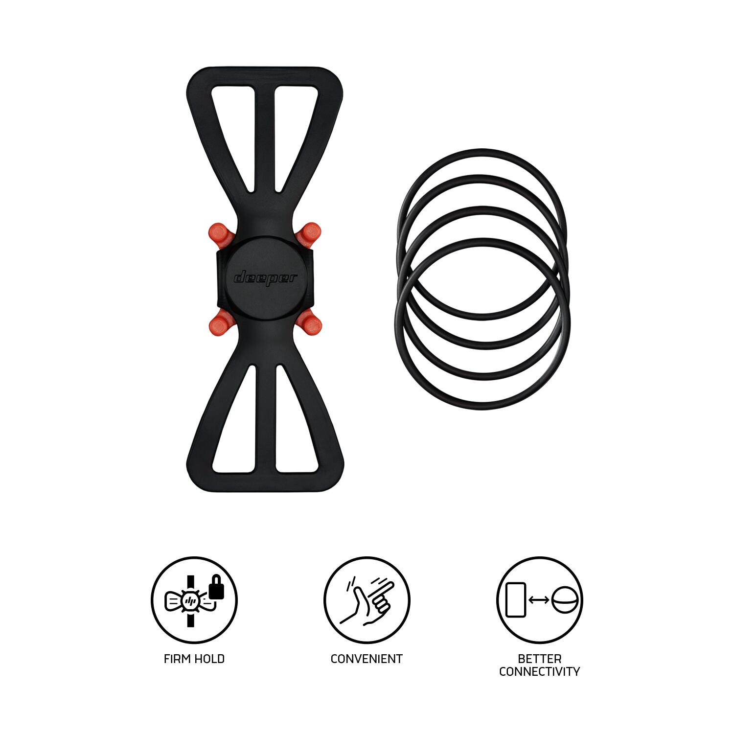 Deeper Smartphone Houder – Bevestiging voor hengels 3/6
