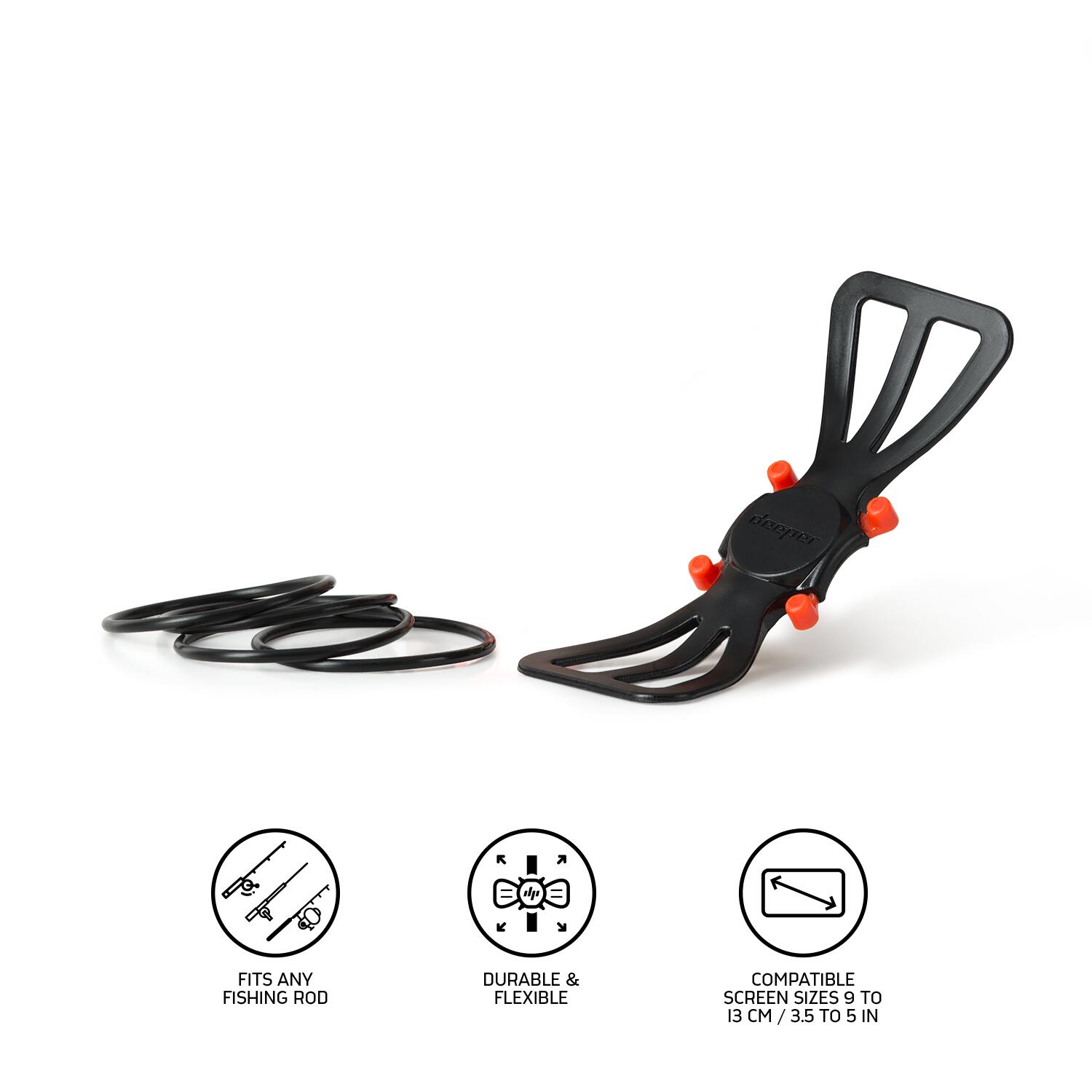 Deeper Smartphone Houder – Bevestiging voor hengels 2/6