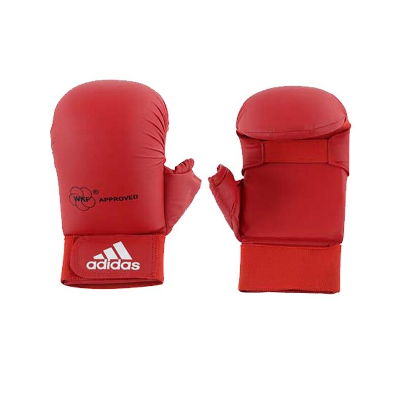 Mitaines / Gants Karate WKF avec pouce Rouge/Bleu ADIDAS