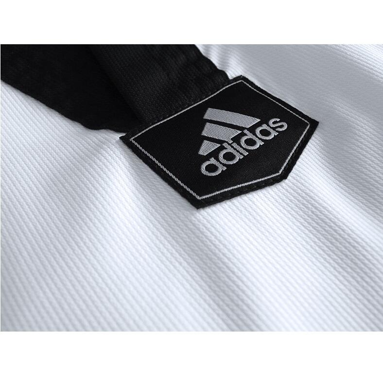 adidas Taekwondoanzug, Adi Club 3 stripes, schwarzes Revers, ADITCB02 4/4