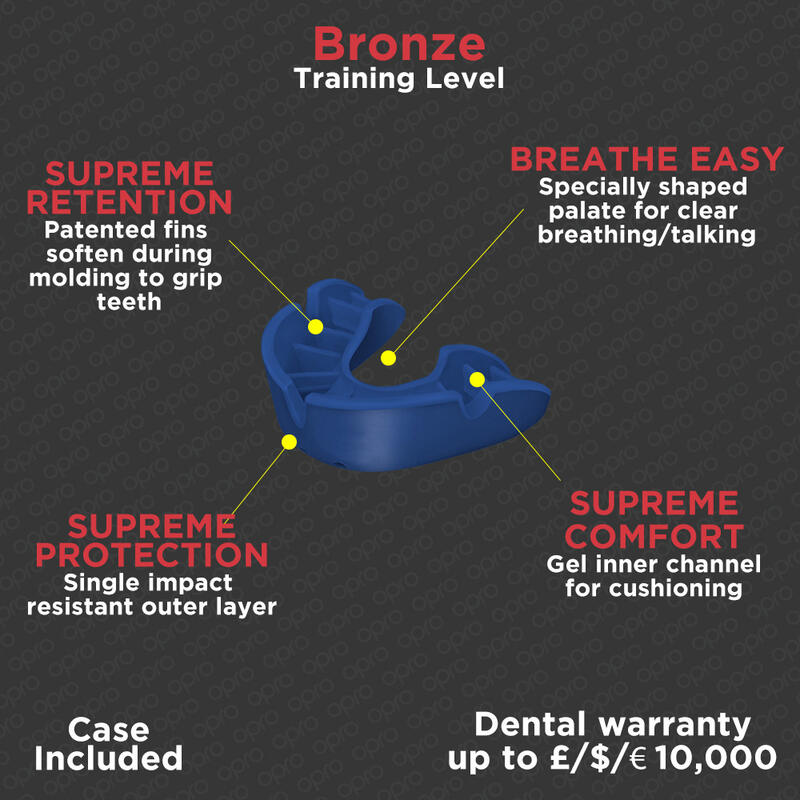 Protège dents OPRO Gen4 Adidas bronze - entrainement