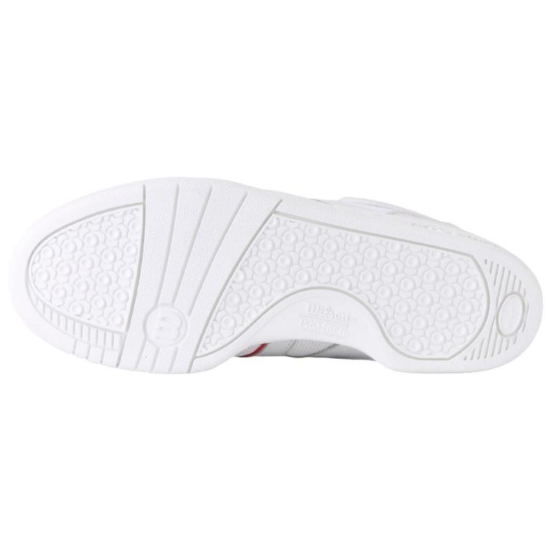 Tênis Wilson Pro Staff 87 Mesh Branco Vermelho 4/5