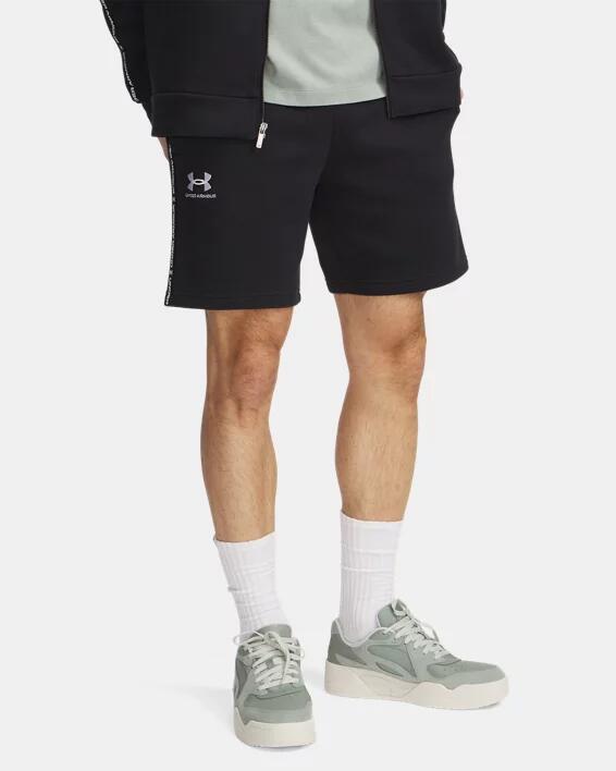 Spodenki Męskie Sportowe Under Armour Na Co Dzień Fleece Short Taping 2/4