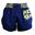 adidas Thai- en Kickboksshort Micro Diamond Geel/Blauw