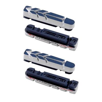 Bbb ultrastop shimano/sram/bontrager brake pad cartridges (x4) (aluminium velg)