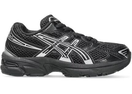 ASICS Gel-1130 Chaussures de marche sportive enfants Black Pure Silver
