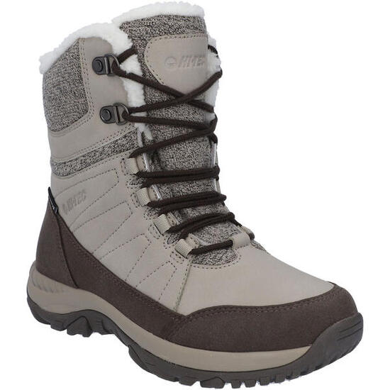 HI-TEC Hi-Tec Riva Mid Wp Womens Wandelschoenen Hoge Hiel BEIGE/DONKERBRUIN 38