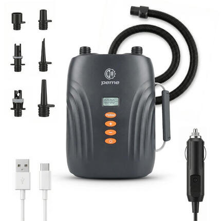 Elektrische SUP kajak pomp met accu 20 PSI
