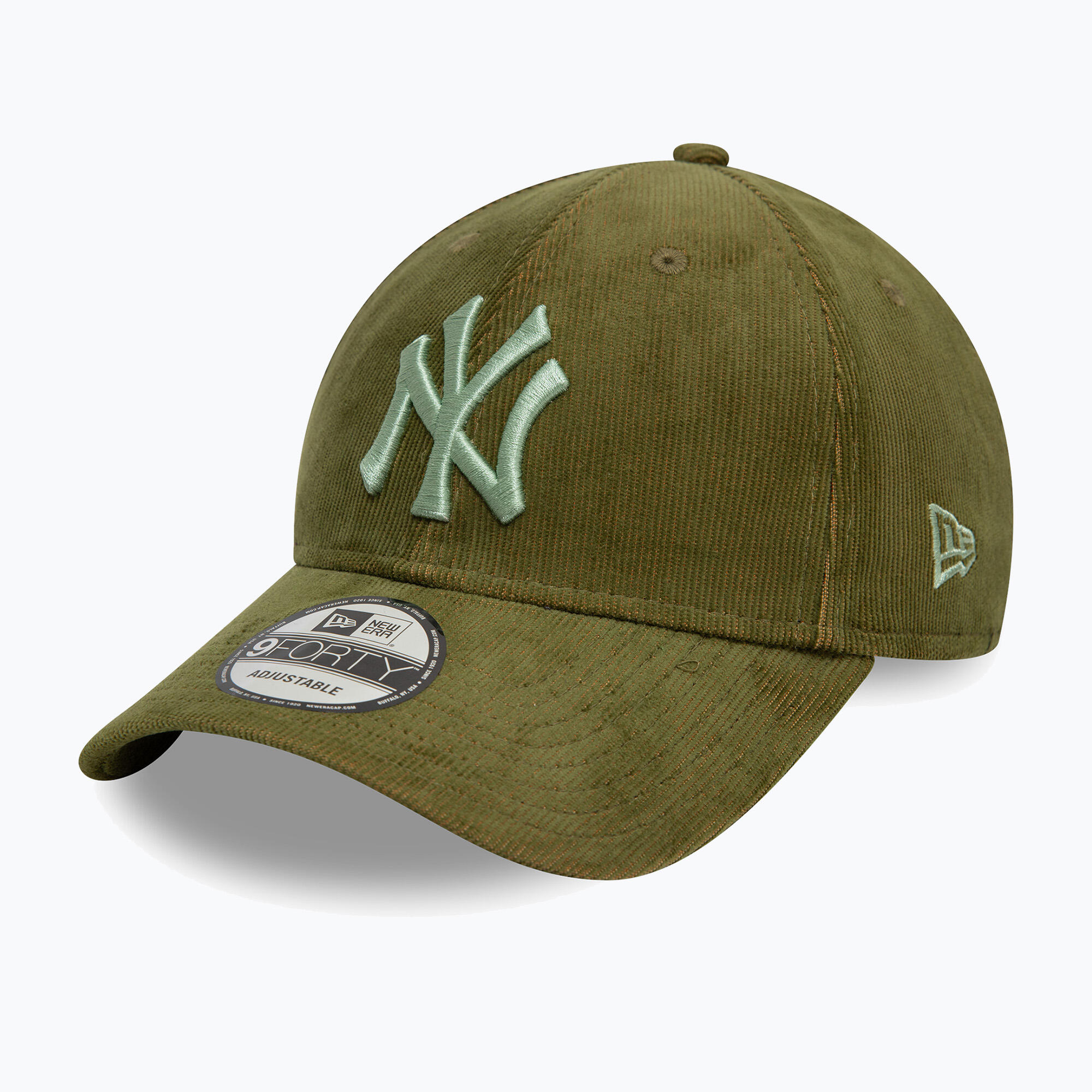 Boné com aba New Era Two Tone Cord 9Forty New York Yankees 3/6