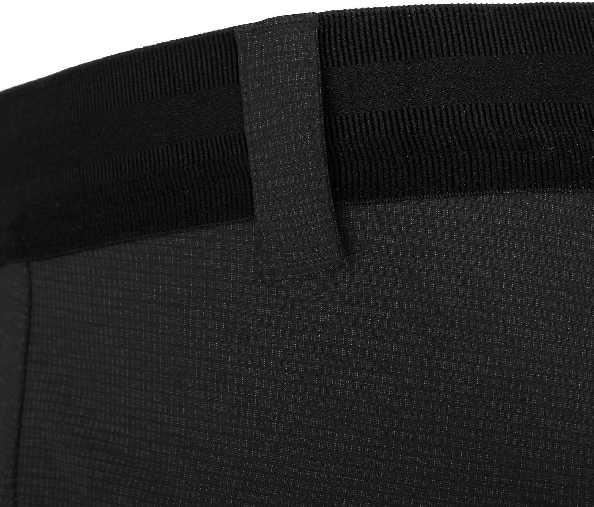 Herren Wandershorts robust, elastisch Schwarz 5/6