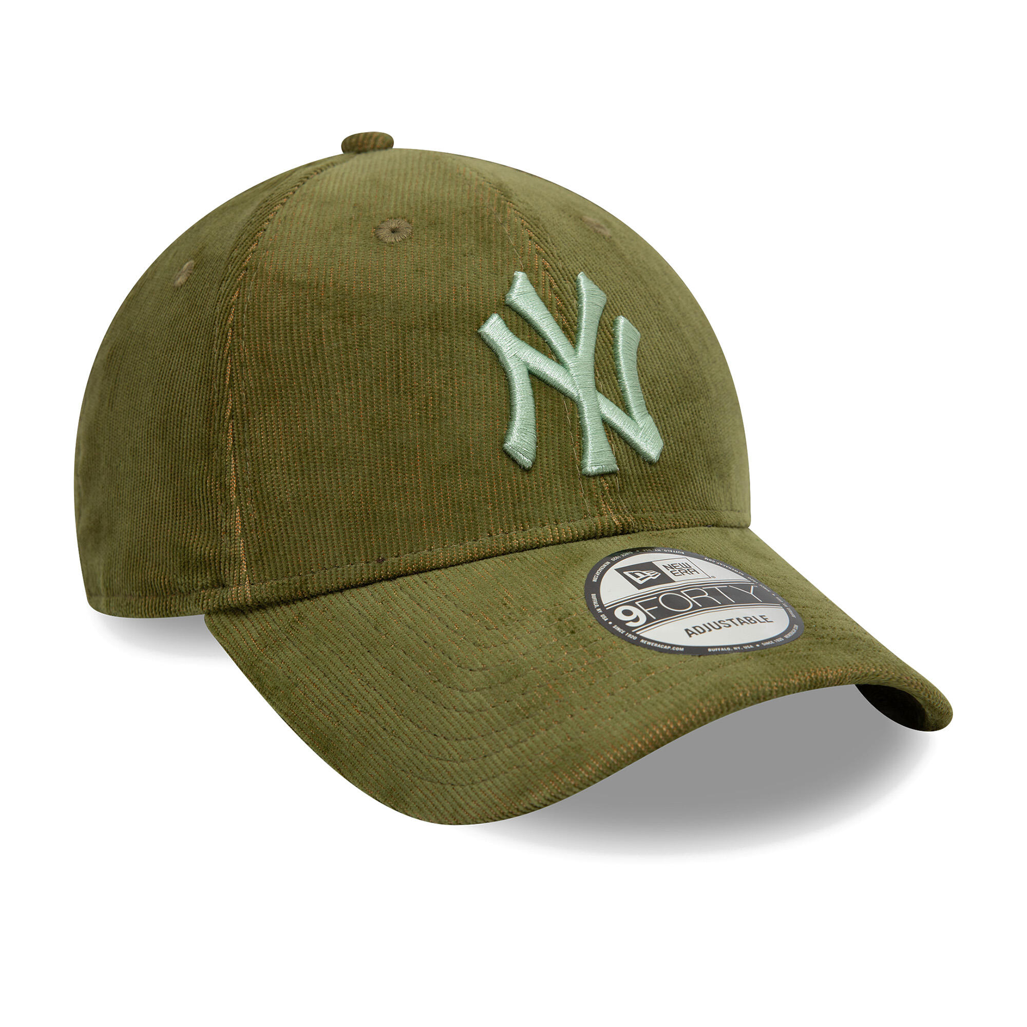 Boné com aba New Era Two Tone Cord 9Forty New York Yankees 6/6